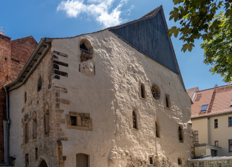 Az erfurti zsinagóga a világ egyik legrégebbi zsidó temploma