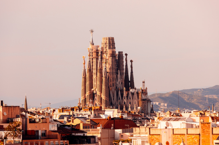 Sagrada Familia Barcelonaban