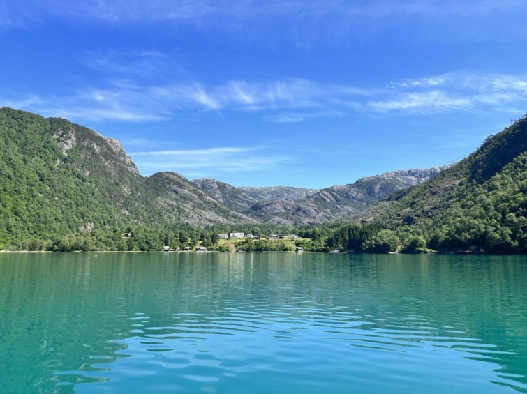 Fjord Norvégiában.