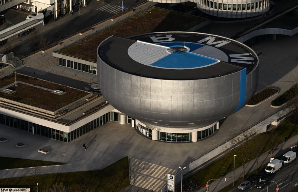 A BMW Múzeum felülről