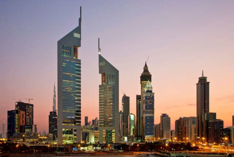 Dubaji felhőkarcolók