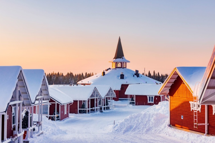 A Mikulás faluja Finnországban 