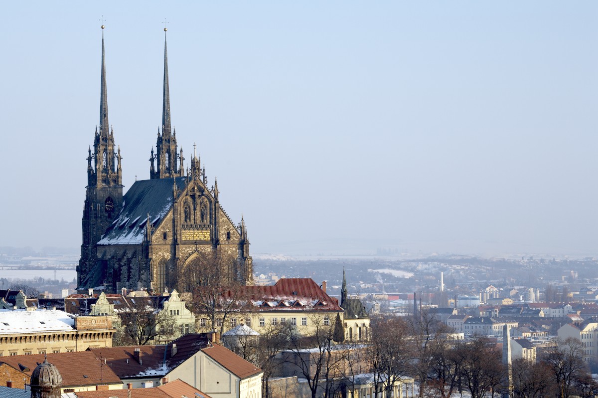 Szent Péter és Pál-katedrális a csehországi Brnoban