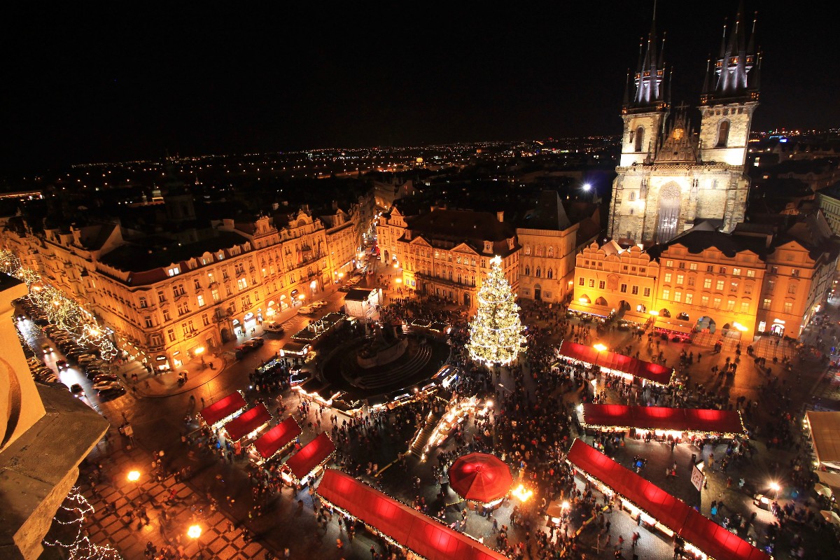 Karácsonyi vásár Prágában
