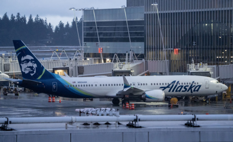 A Boeing 737 MAX 9-es gépe