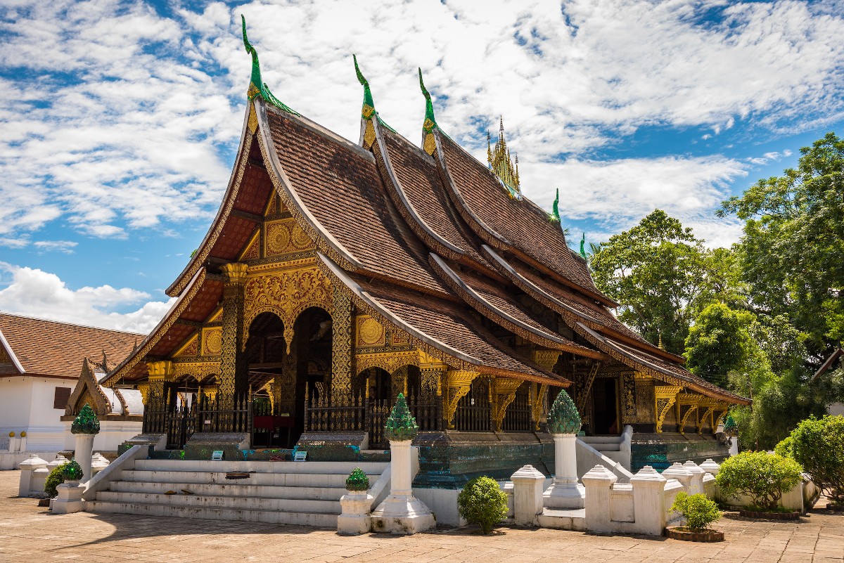 Templomok városa Luang Prabang, Laosz