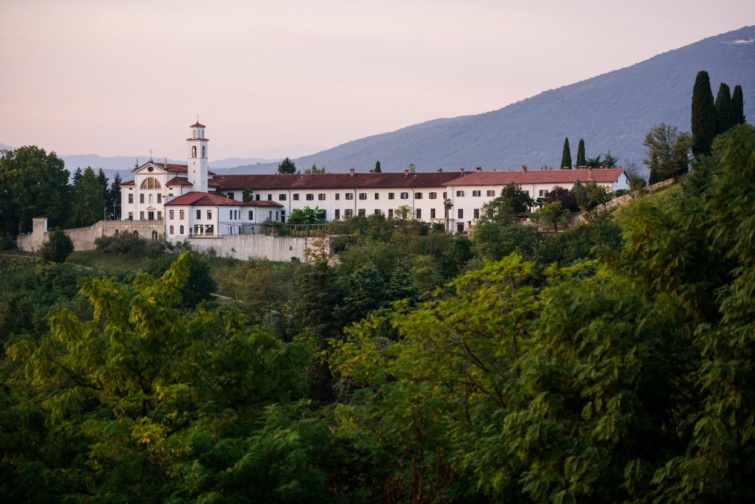 A Nova Gorica mellett található Kostanjevica ferences kolostor