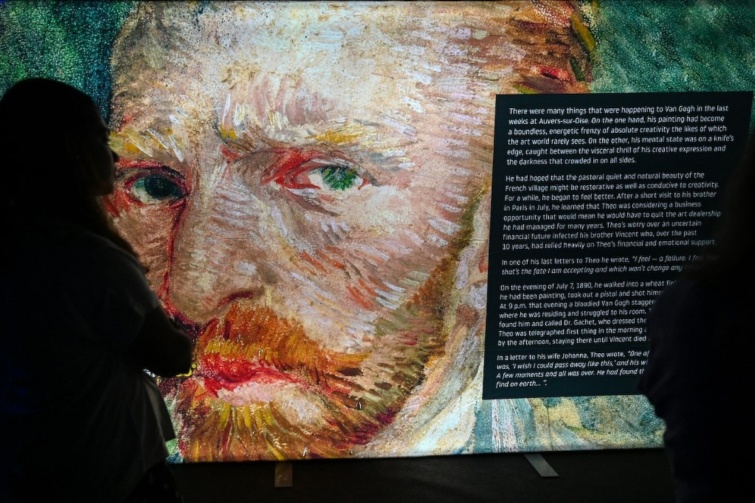 Egy Vincent van Gogh kiállítás