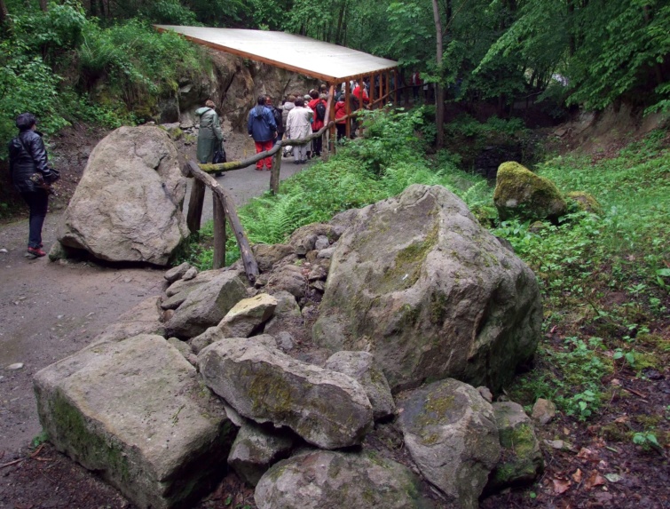 Az ipolytarnóci geopark.