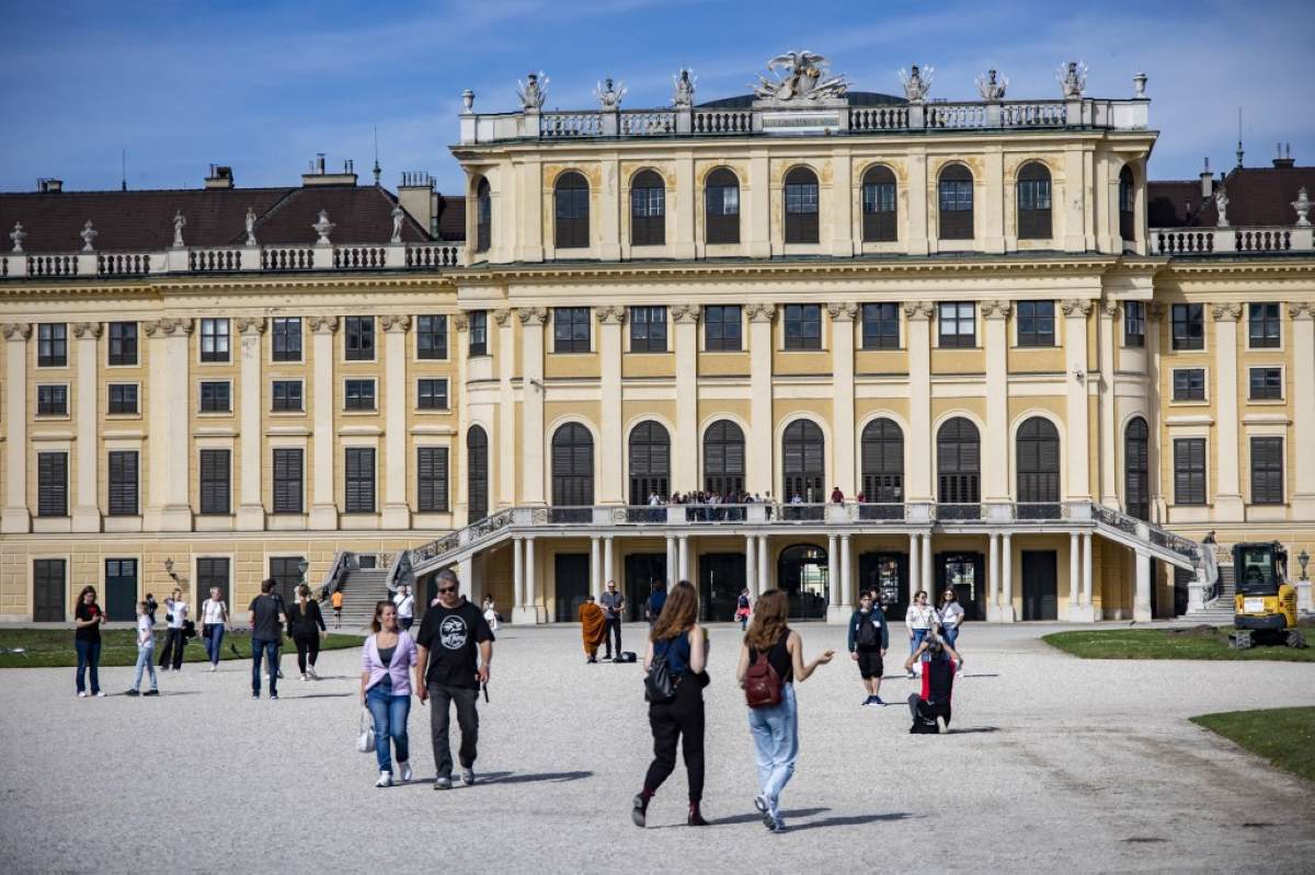 Schönbrunni kastély Bécsben