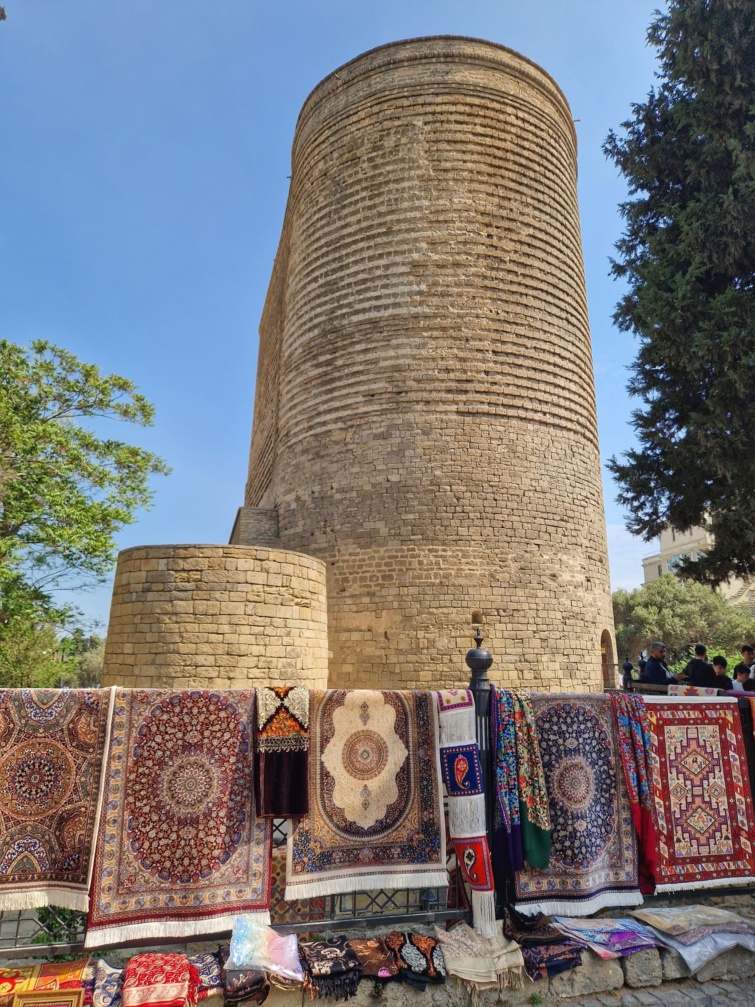 A Szűz-torony Bakuban. 