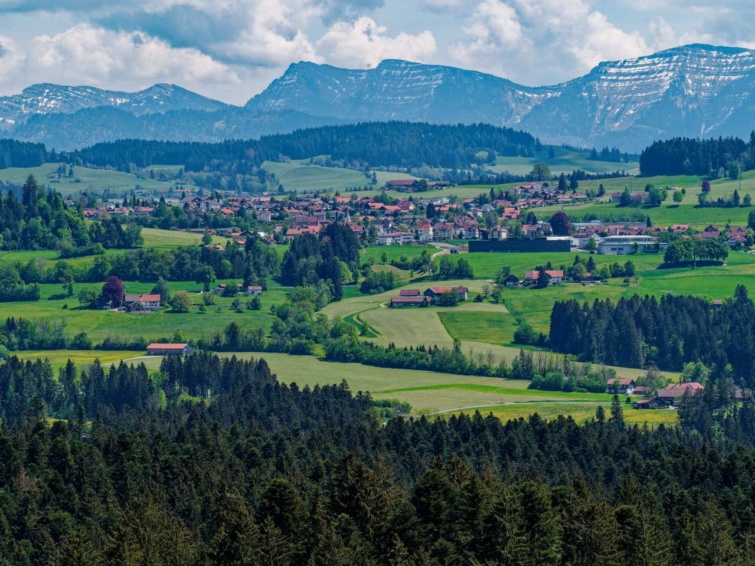 Allgäu tájkép