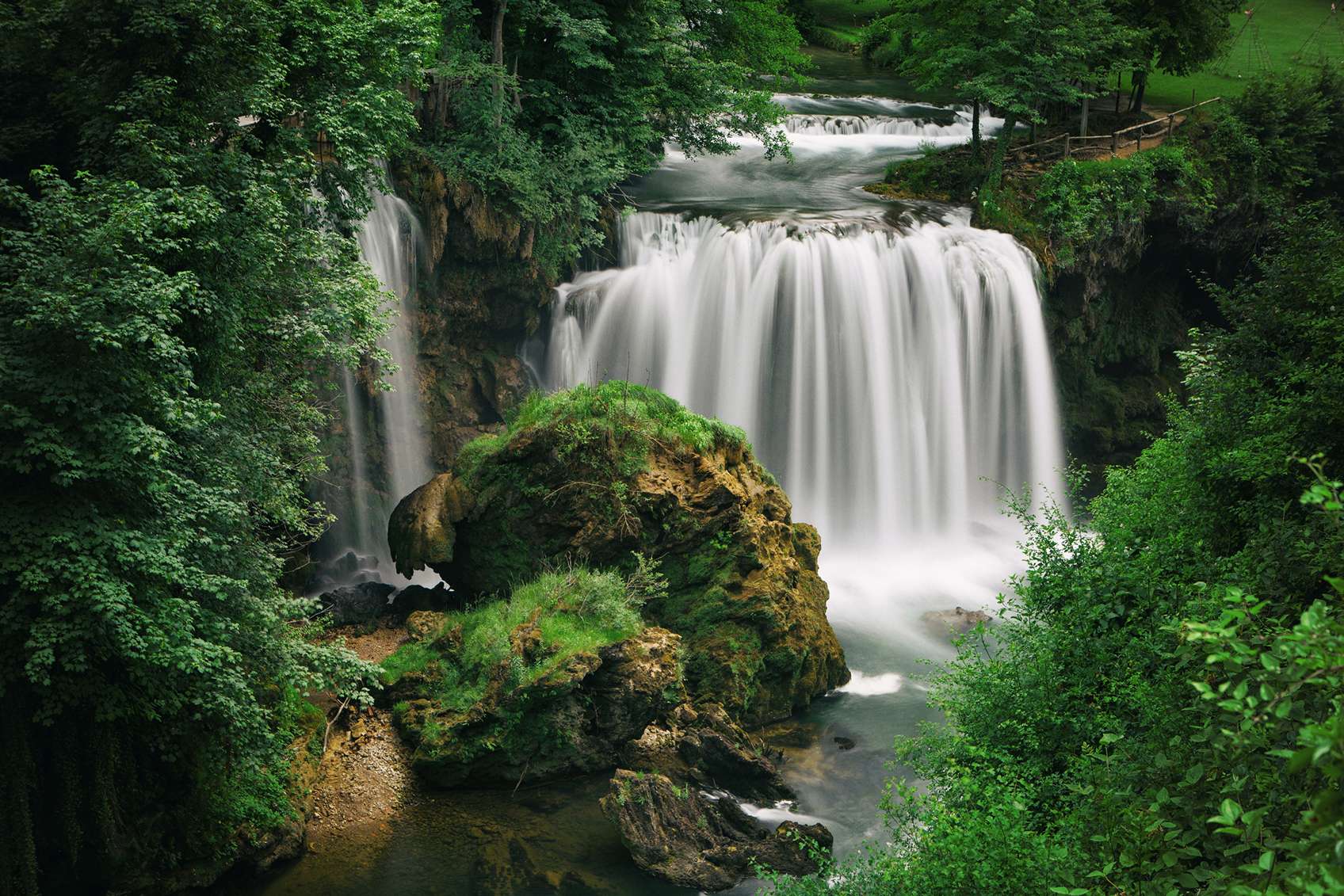 Rastoke egyik vízesése