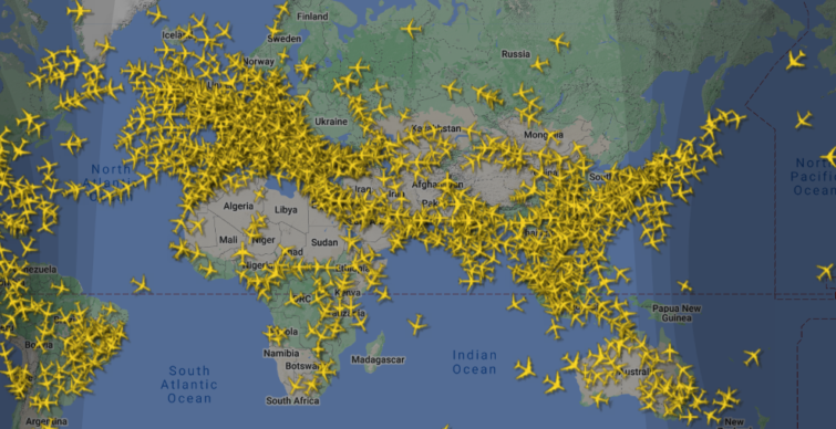 flightradar - Startlap Utazás Flightradar képernyőképe