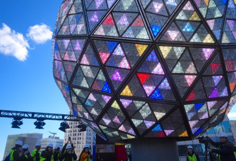 New Years Eve Ball tested before official Times Square celebration - Startlap Utazás
