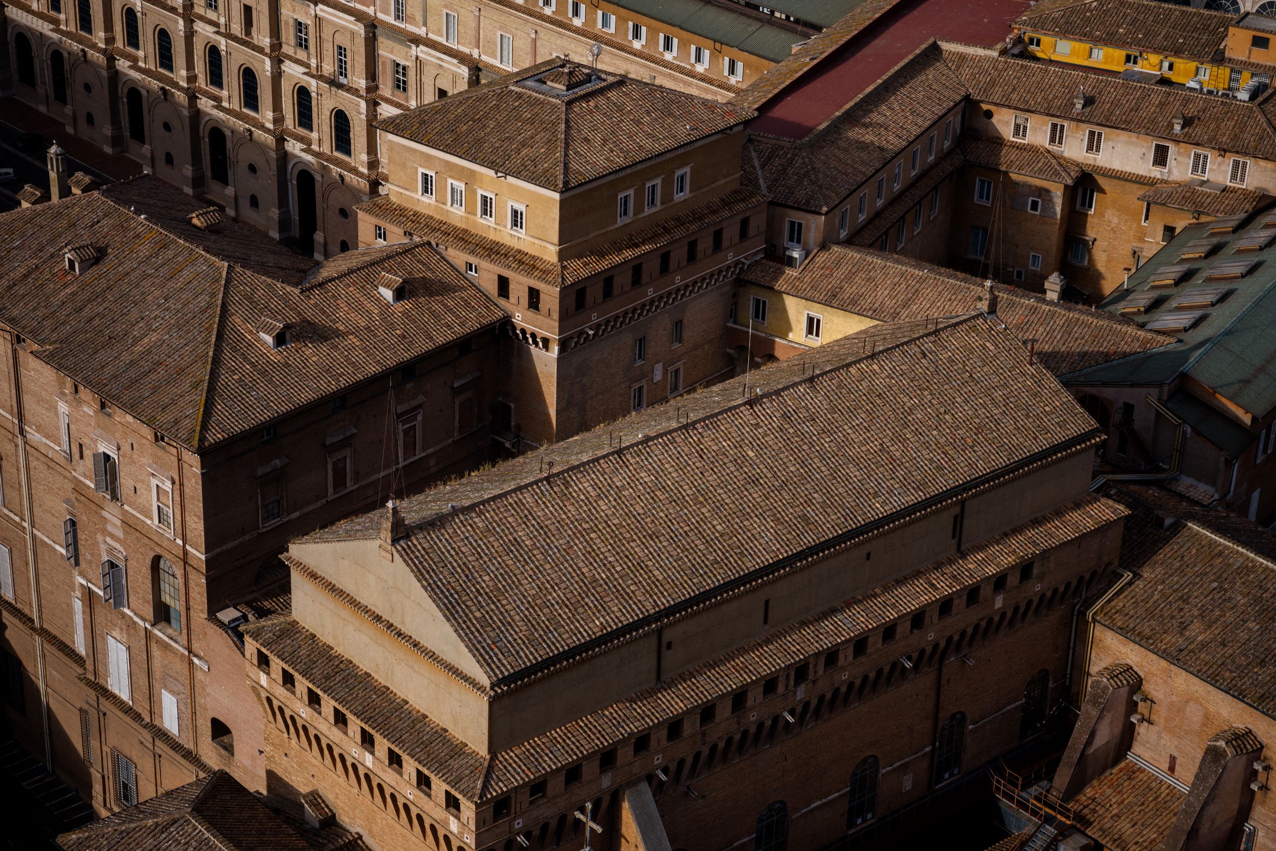 Légifelvétel a Vatikánból