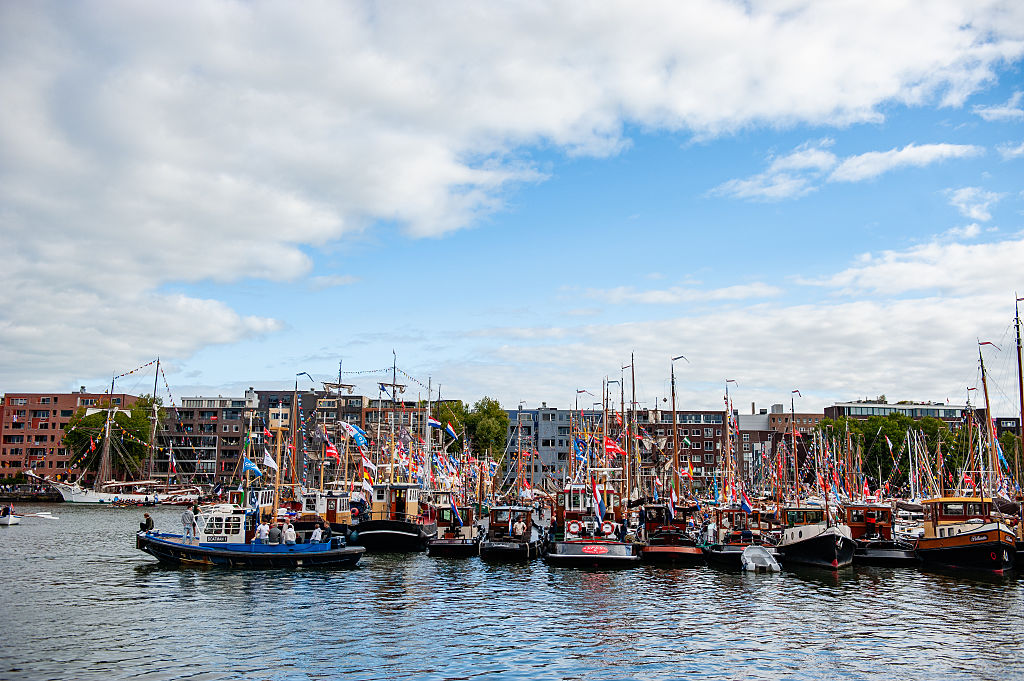 Hajók Amszterdamban