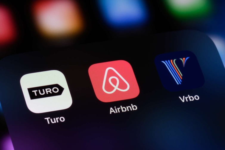 Airbnb ikon telefonon