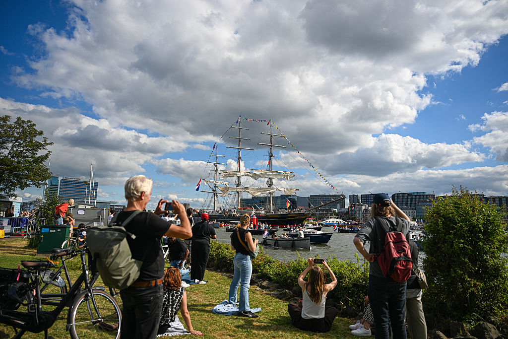 Hajók Amszterdamban