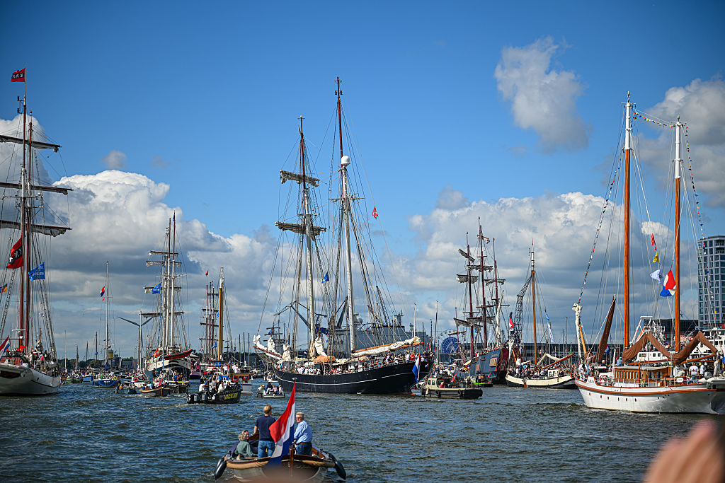 Hajók Amszterdamban