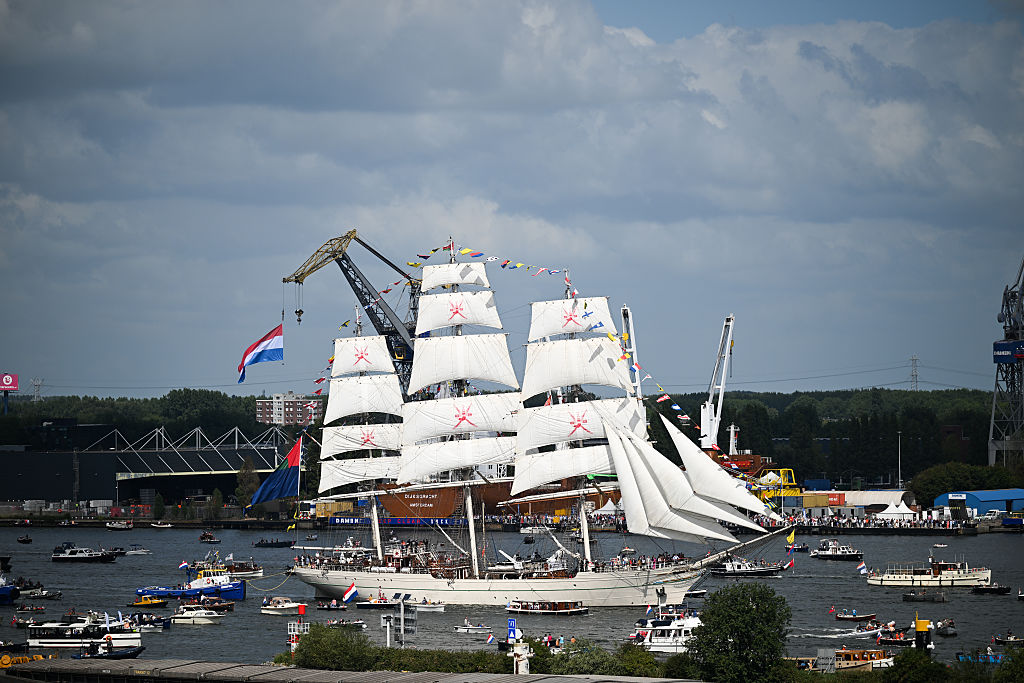 Hajók Amszterdamban