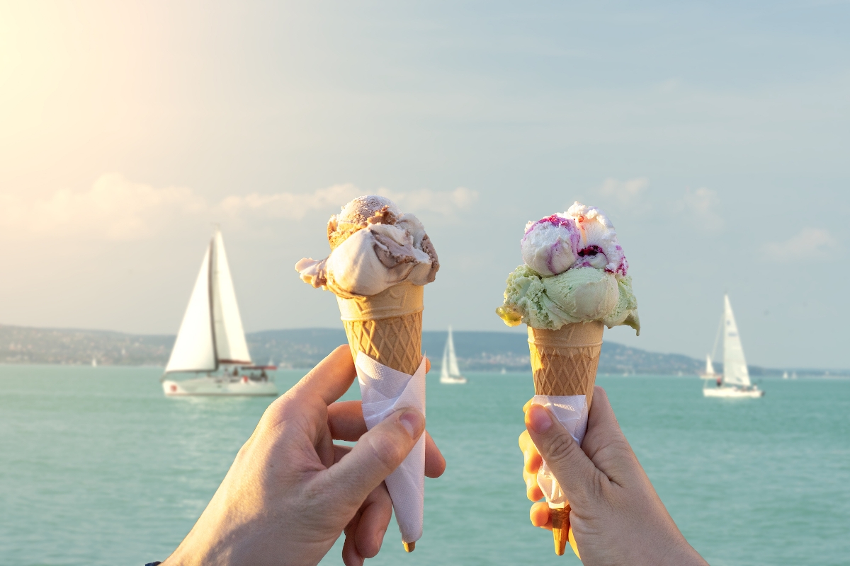 Fagylalt és Balaton