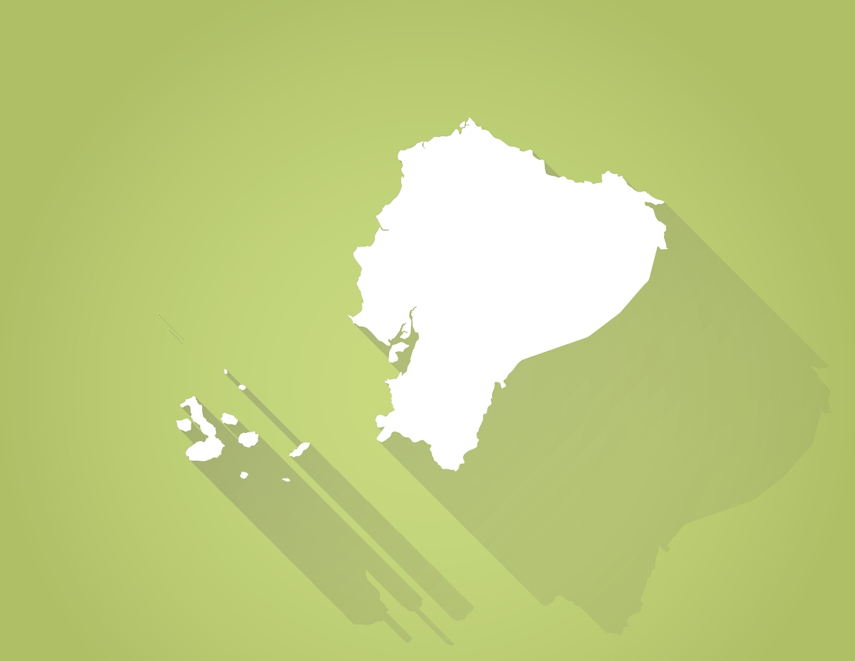 Ecuador vaktérkép