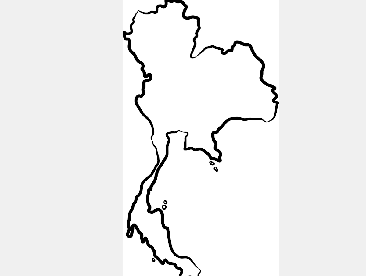 Thaiföld vaktérképe