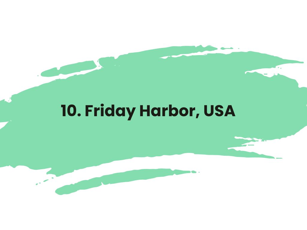 A San Juan-szigetek központja, ahonnan bálnalesre és tengerparti kalandokra indulhatsz.