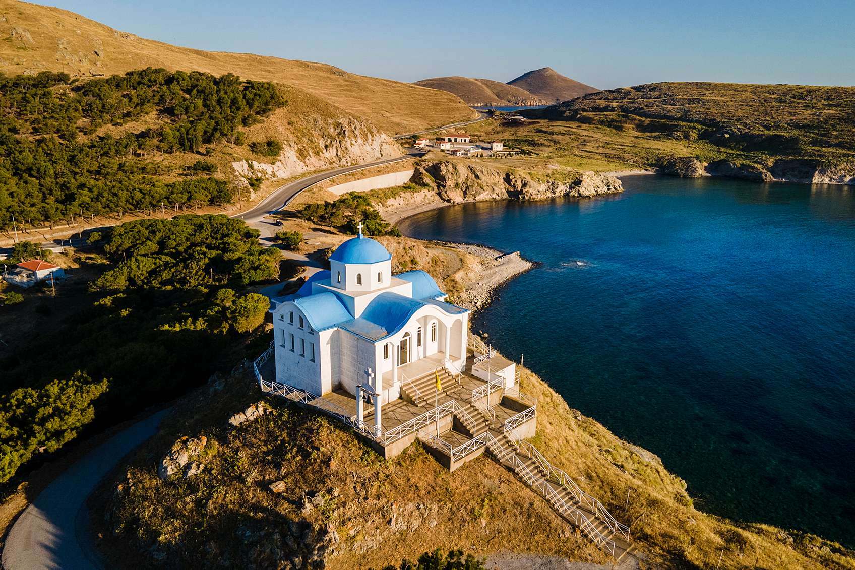 Festői kápolna különleges környezetben. Fotó: Getty Images