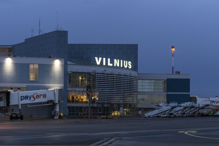 Vilnius reptere éjjel
