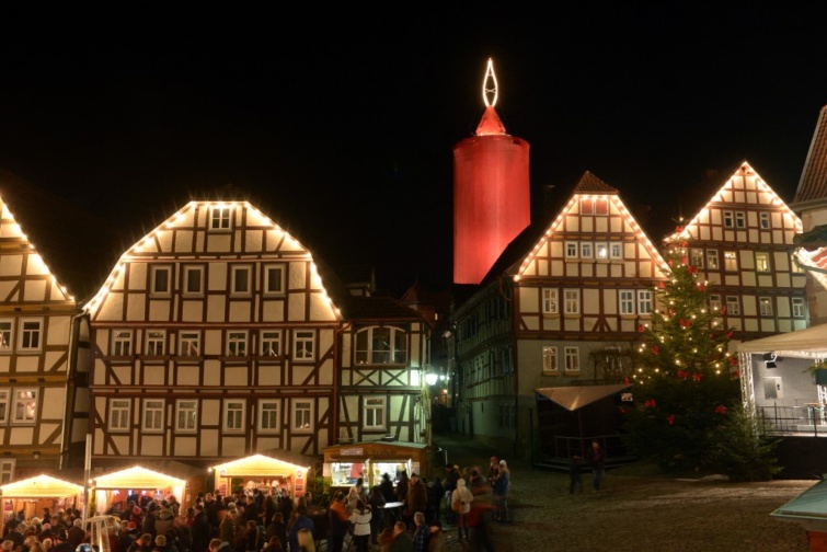 Torony gyertya Németországban