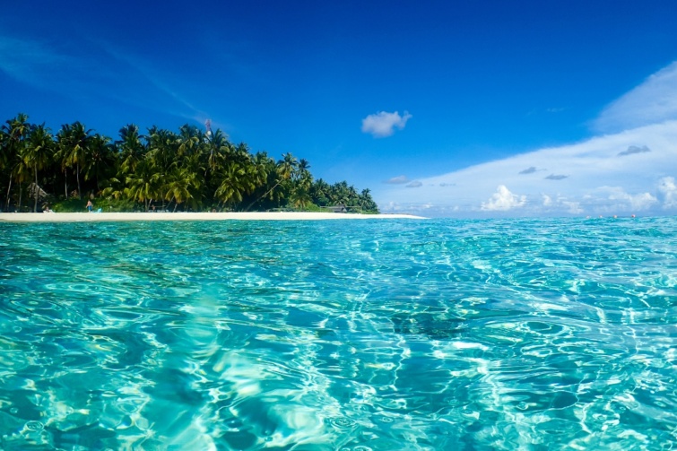 Maldív-szigetek egyik szeglete