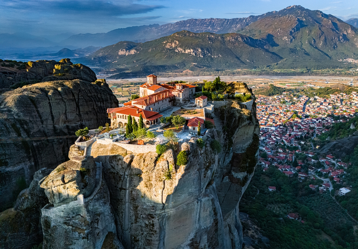 Meteora kolostorok, Görögország