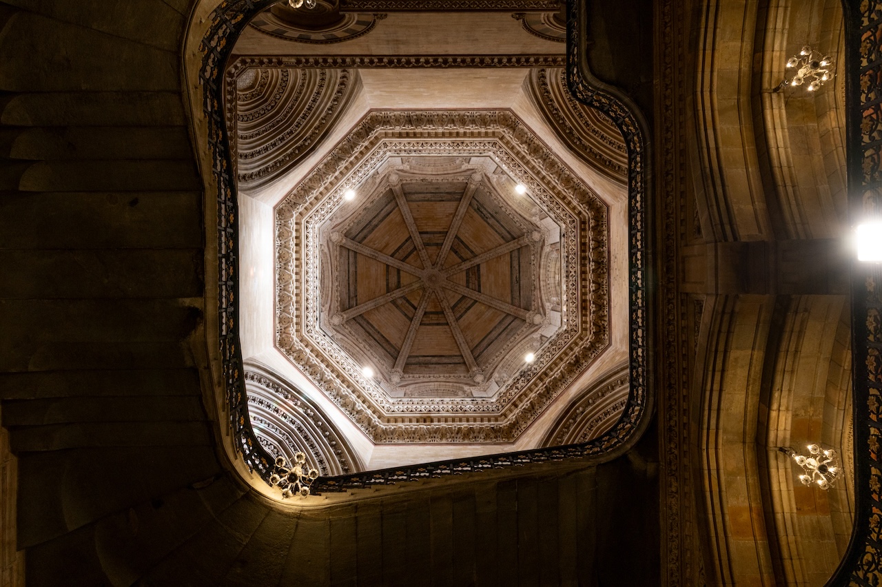 A Chhatrapati Shivaj Maharaj Terminus kupolája