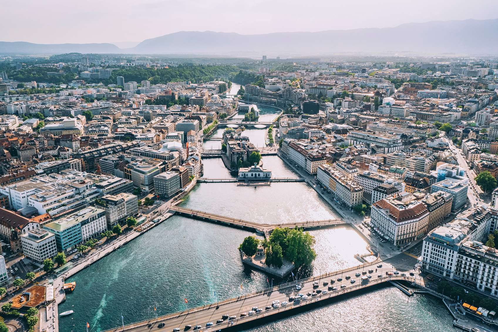 Genf felülnézetből