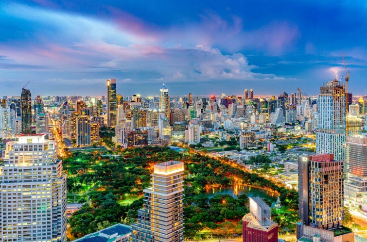 bangkok - Startlap Utazás Bangkok városa felülnézetből