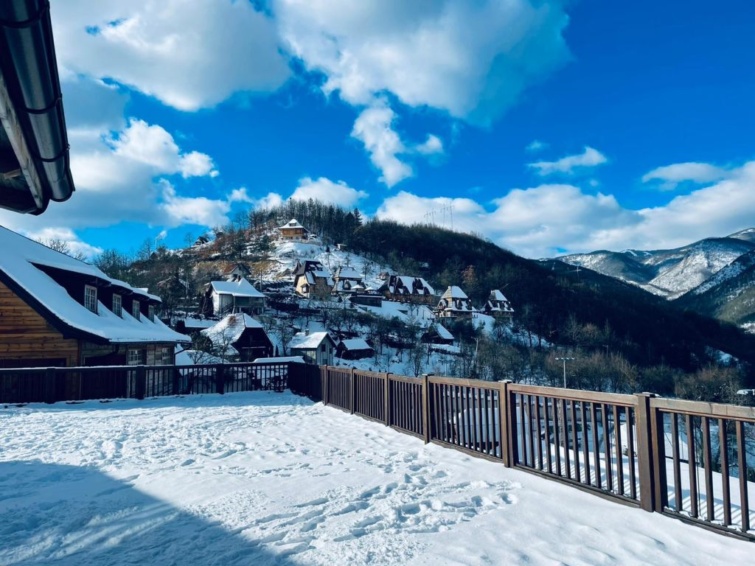 Hólepte táj Zlatiborban