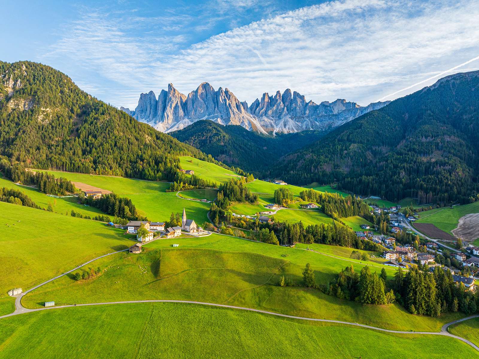 Funes mesés panorámája
