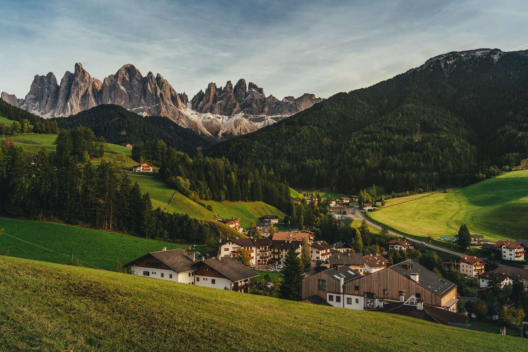 Funes mesés panorámája