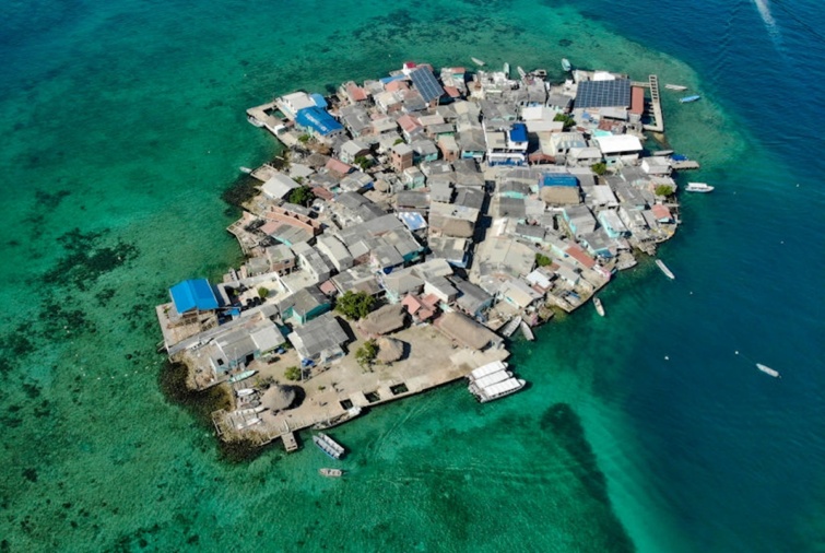 Santa Cruz del Islote Kolumbiában