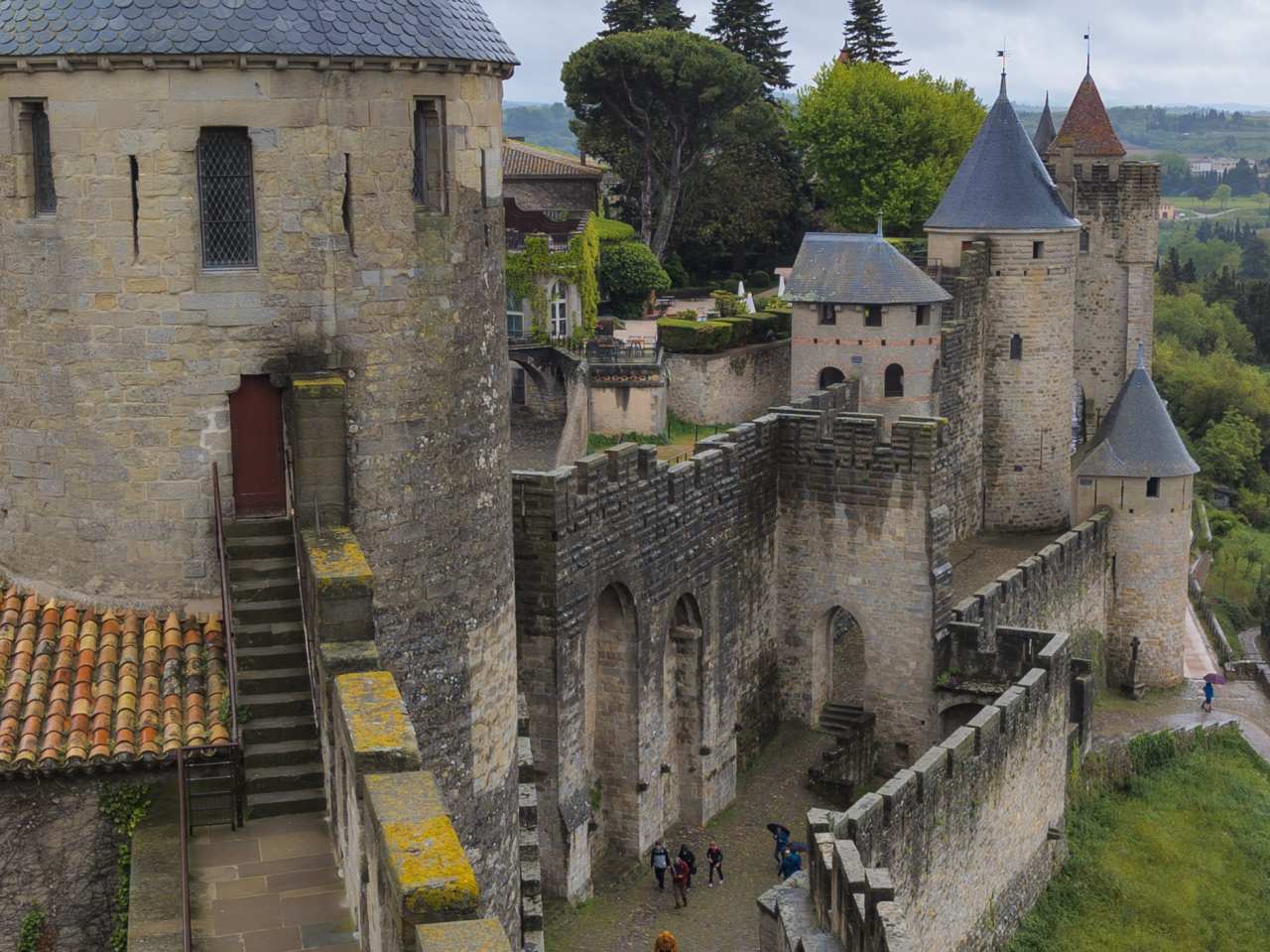 Carcassonne, a vár