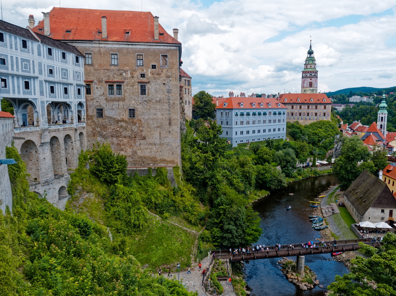 Český Krumlov, vár