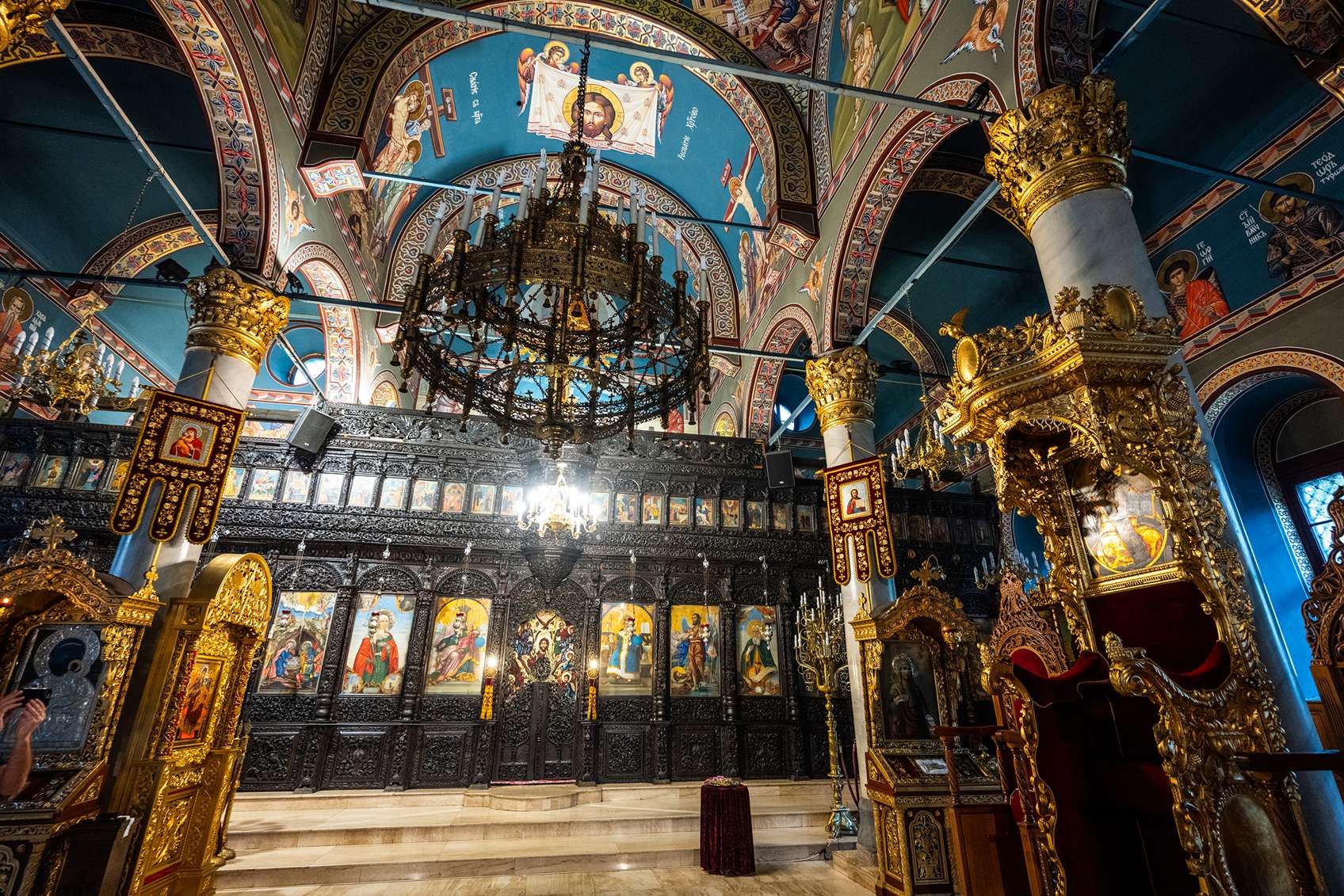 plovdiv belső templomkép