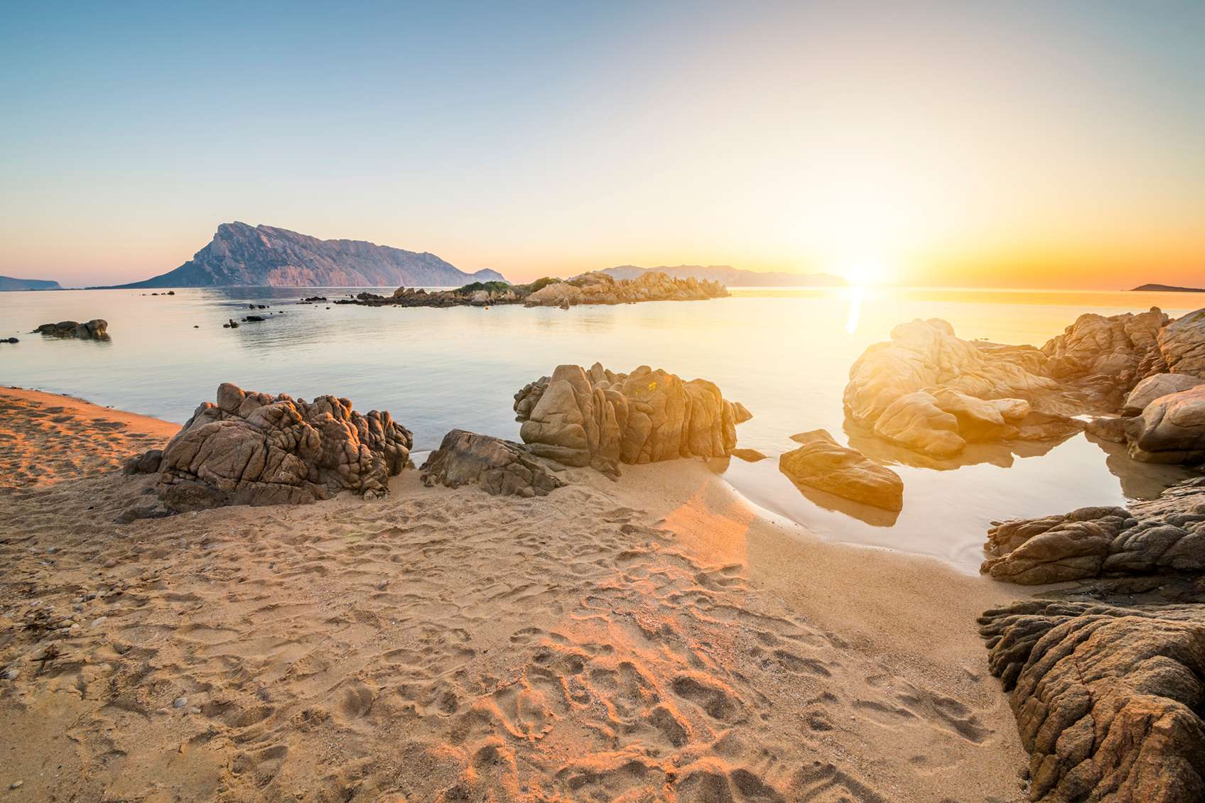 Naplemente tengerparti kép