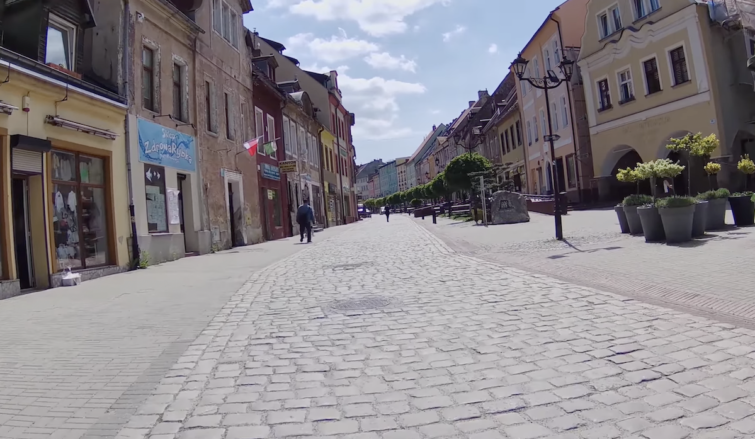 Kowary utcaképe nyáron