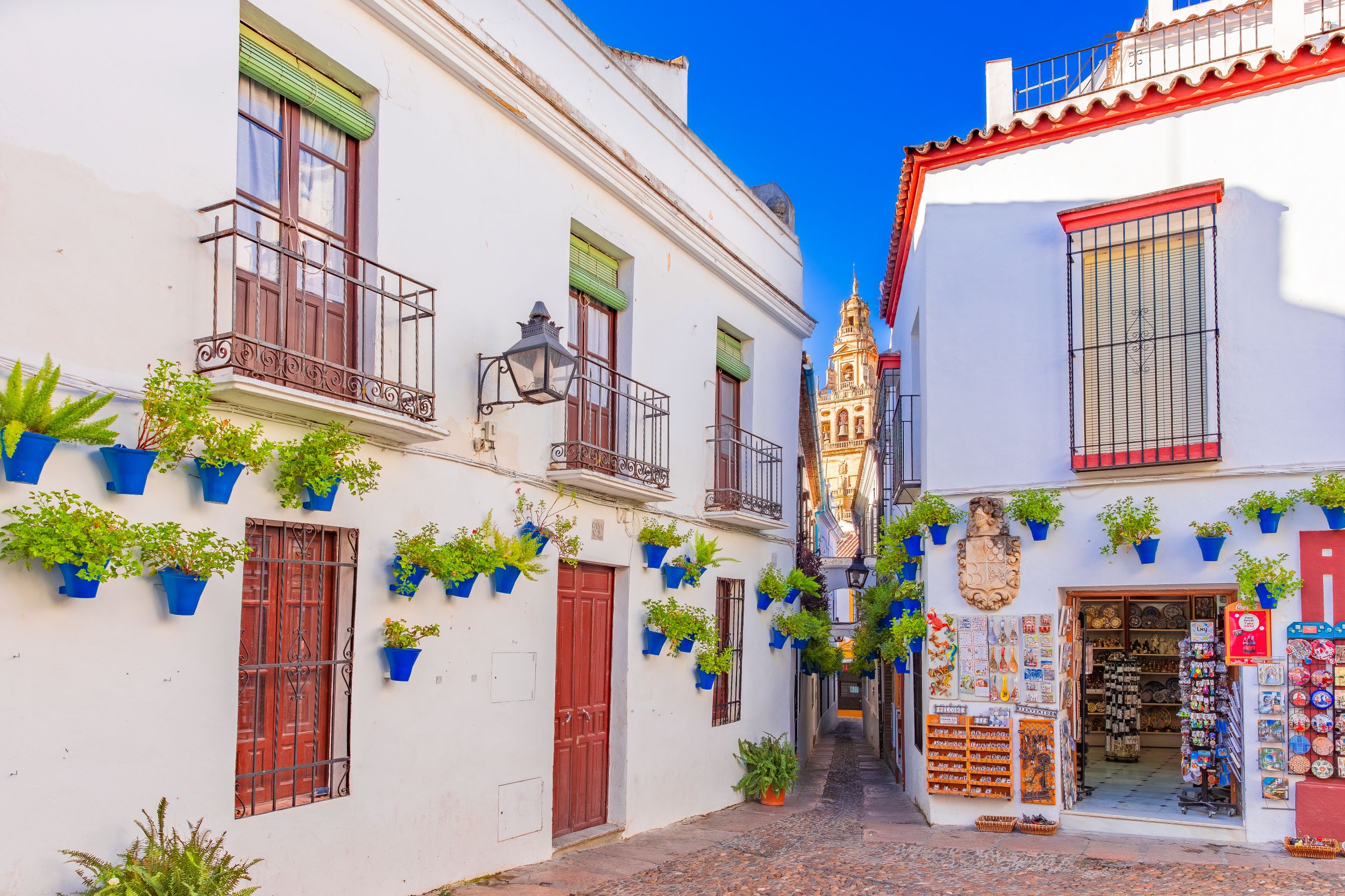 A Calleja de las Flores Spanyolország egyik legtöbbet fotózott helyszíne.