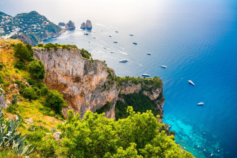 Capri szigete Olaszországban.