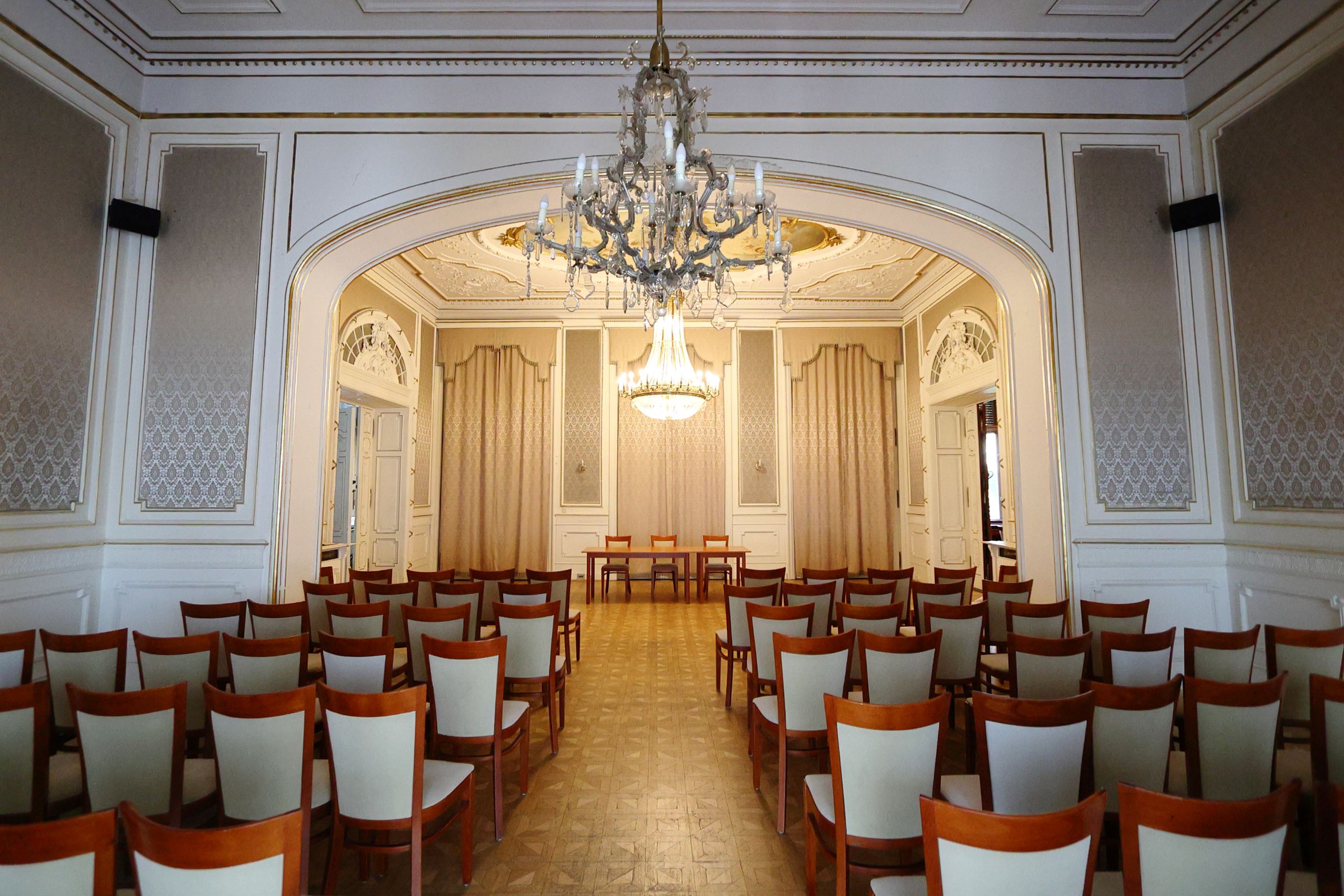 Egyedi-palota, más néven Stern-palota hallja/díszterme/bálterme