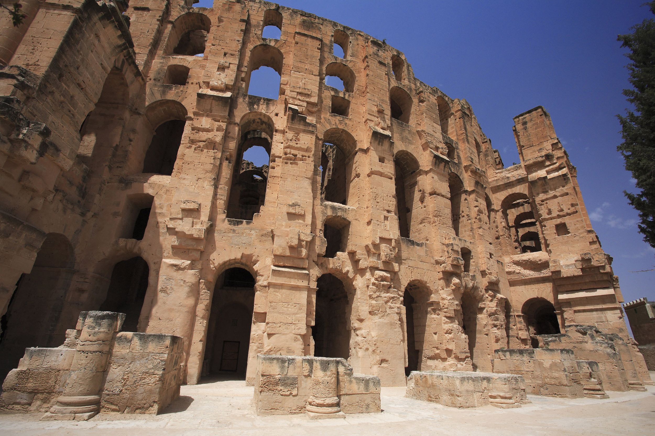 Az El Dzsem-i aréna.